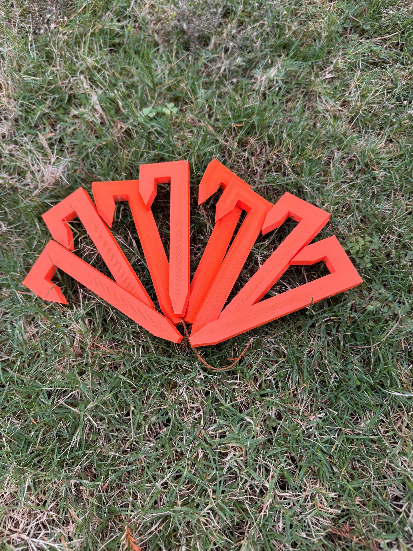 Heavy duty tent stakes