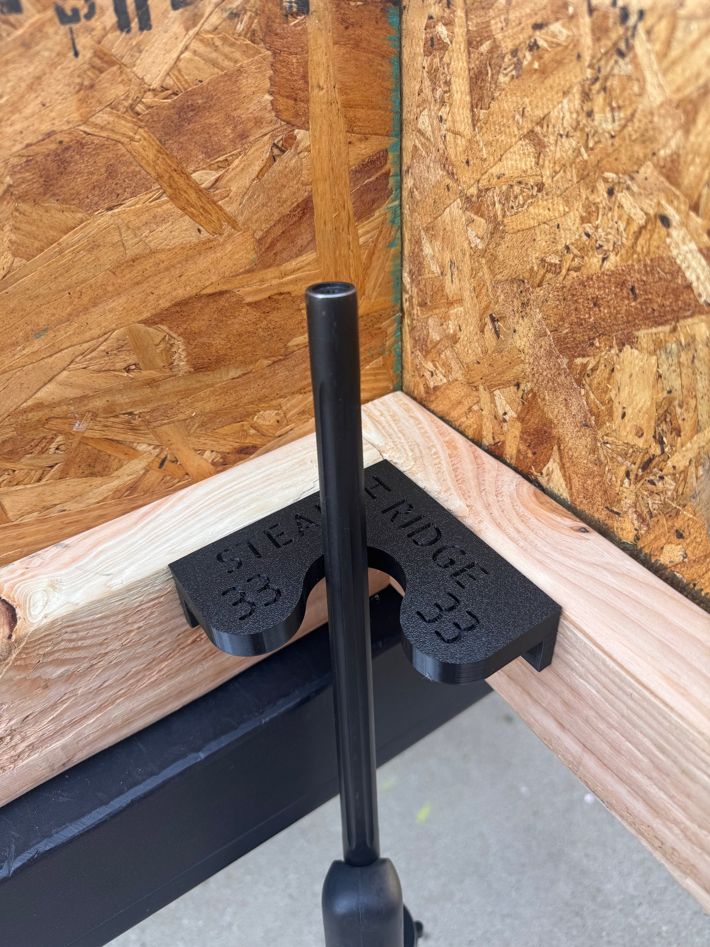 Box Blind Gun Rest